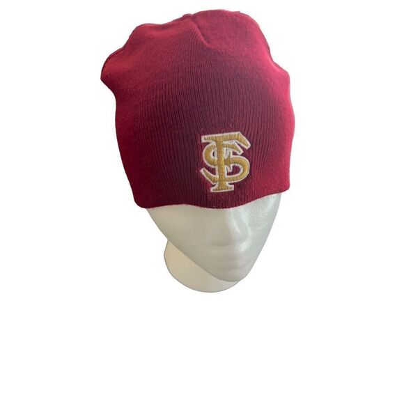 Florida State University FSU  Logo embroidered beanie hat - Picture 7 of 14